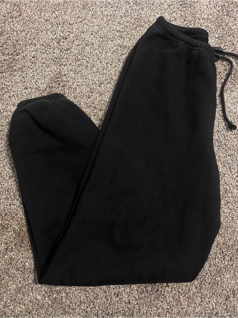 SKIMS Black Classic Drawstring Sweatpants